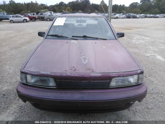 4T1SV21E5MU384903 - 1991 TOYOTA CAMRY DLX 红色 照片 6