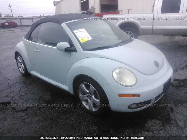 3VWSF31YX6M312052 - 2006 VOLKSWAGEN NEW BEETLE Açıq mavi foto 1