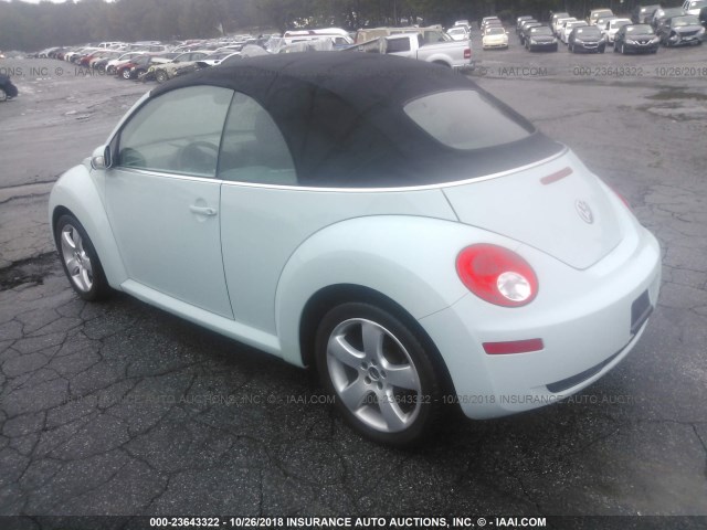3VWSF31YX6M312052 - 2006 VOLKSWAGEN NEW BEETLE Açıq mavi foto 3