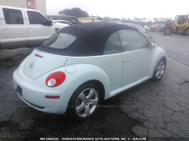 3VWSF31YX6M312052 - 2006 VOLKSWAGEN NEW BEETLE Açıq mavi foto 4