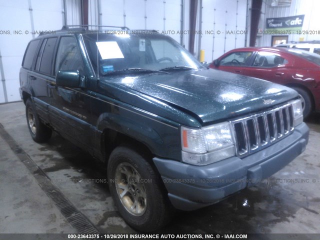 1J4GZ78Y3VC585941 - 1997 JEEP GRAND CHEROKEE LIMITED/ORVIS GREEN photo 1