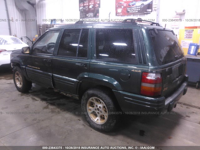 1J4GZ78Y3VC585941 - 1997 JEEP GRAND CHEROKEE LIMITED/ORVIS GREEN photo 3