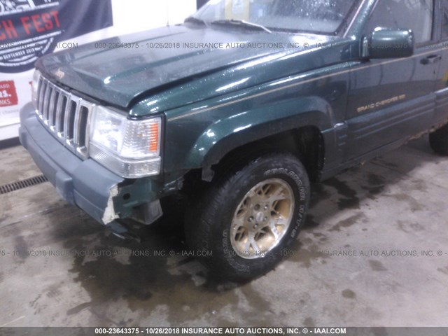 1J4GZ78Y3VC585941 - 1997 JEEP GRAND CHEROKEE LIMITED/ORVIS GREEN photo 6