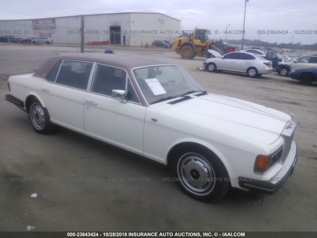 SCAZN02A1KCX26649 - 1989 ROLLS-ROYCE SILVER SPUR  WHITE photo 1