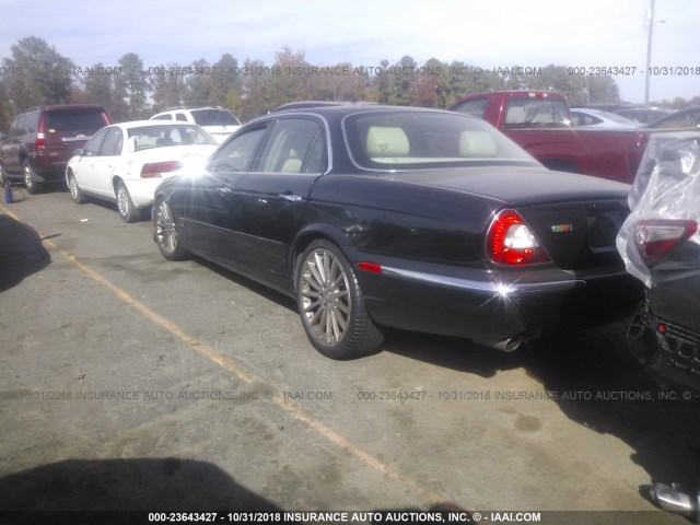 SAJWA73B64TG34371 - 2004 JAGUAR XJR S BLACK photo 3