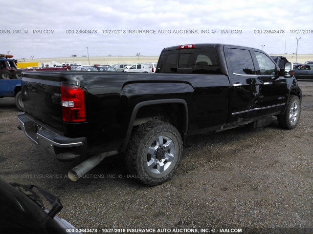 1GT42XE87GF206037 - 2016 GMC SIERRA K3500 SLT BLACK photo 4