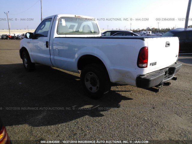 1FTSF30577EB47837 - 2007 FORD F350 SRW SUPER DUTY WHITE photo 3