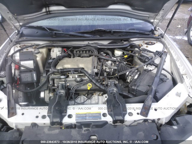 2G1WW12E939425825 - 2003 CHEVROLET MONTE CARLO LS 银色 照片 10
