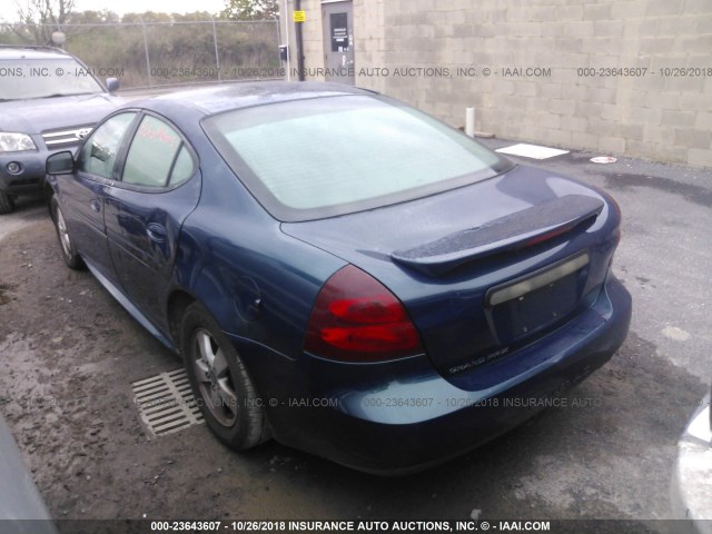 2G2WP552561121380 - 2006 PONTIAC GRAND PRIX BLUE photo 3