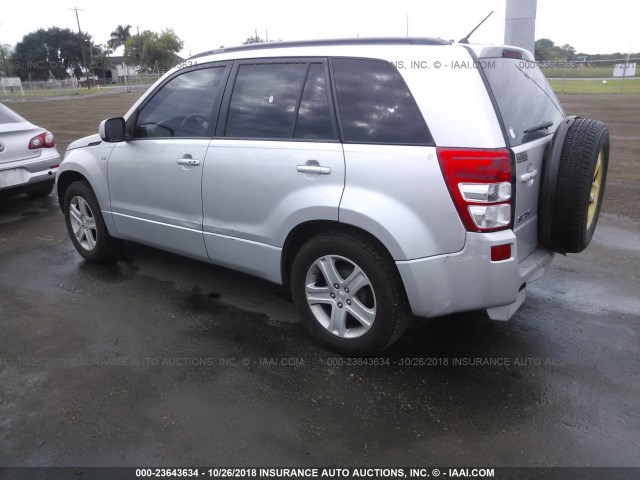 JS3TE947X84100283 - 2008 SUZUKI GRAND VITARA LUXURY SILVER photo 3