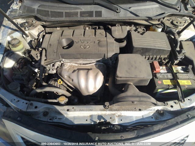 4T1BF3EK3BU160335 - 2011 TOYOTA CAMRY SE/LE/XLE 银色 照片 10