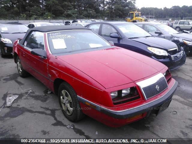 1C3XU453XNF190265 - 1992 CHRYSLER LEBARON Unknown photo 1