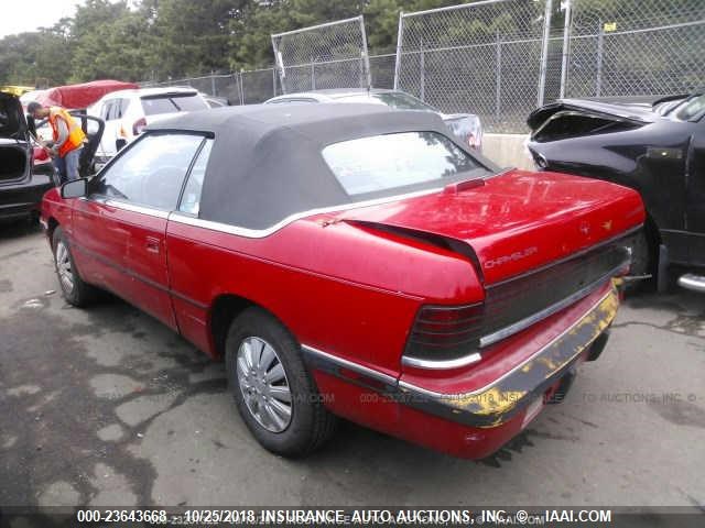 1C3XU453XNF190265 - 1992 CHRYSLER LEBARON Unknown photo 3