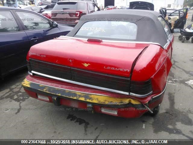 1C3XU453XNF190265 - 1992 CHRYSLER LEBARON 未知 照片 6