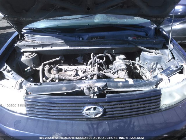 JTLKT324740139070 - 2004 TOYOTA SCION XB Қара фото 10