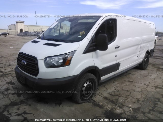 1FTYR2ZM6JKA85149 - 2018 FORD TRANSIT T-250 WHITE photo 2