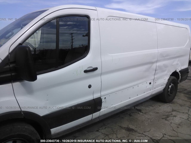 1FTYR2ZM6JKA85149 - 2018 FORD TRANSIT T-250 WHITE photo 6