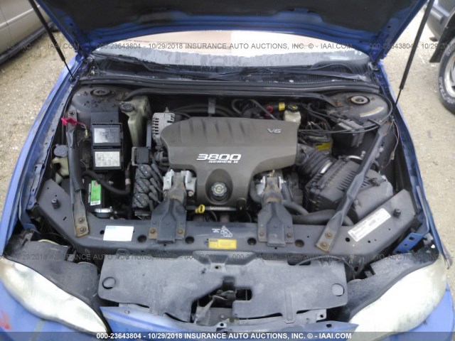 2G1WX12KXY9224543 - 2000 CHEVROLET MONTE CARLO SS ლურჯი ფოტო 10