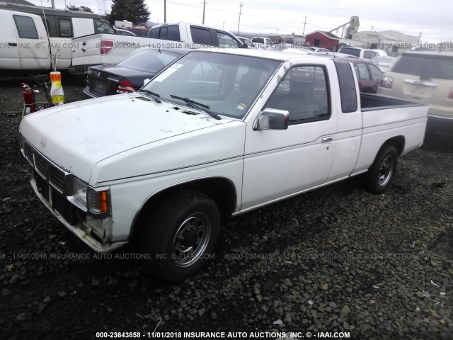 1N6SD16S9SC425243 - 1995 NISSAN TRUCK KING CAB XE WHITE photo 2