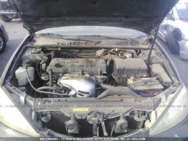 4T1BE32KX3U165136 - 2003 TOYOTA CAMRY LE/XLE/SE BLACK photo 10