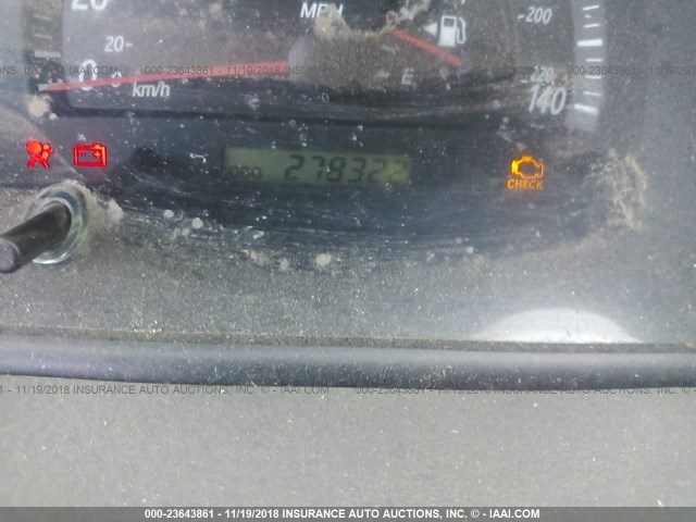 4T1BE32KX3U165136 - 2003 TOYOTA CAMRY LE/XLE/SE BLACK photo 7