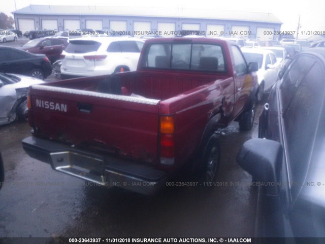 1N6SD11Y2VC336890 - 1997 NISSAN TRUCK XE PURPLE photo 4