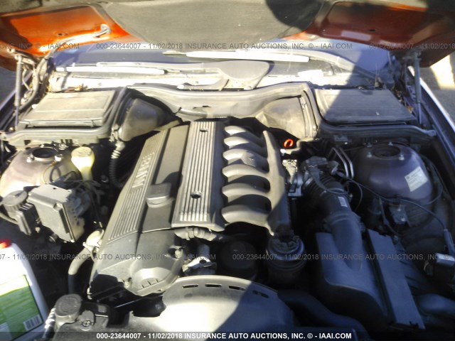 WBADD6320VBW22970 - 1997 BMW 528 I AUTOMATIC Бордовый фото 10