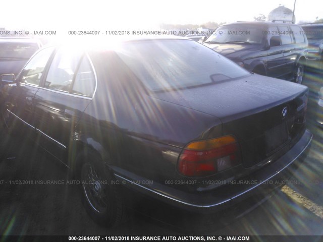 WBADD6320VBW22970 - 1997 BMW 528 I AUTOMATIC Бордовый фото 3