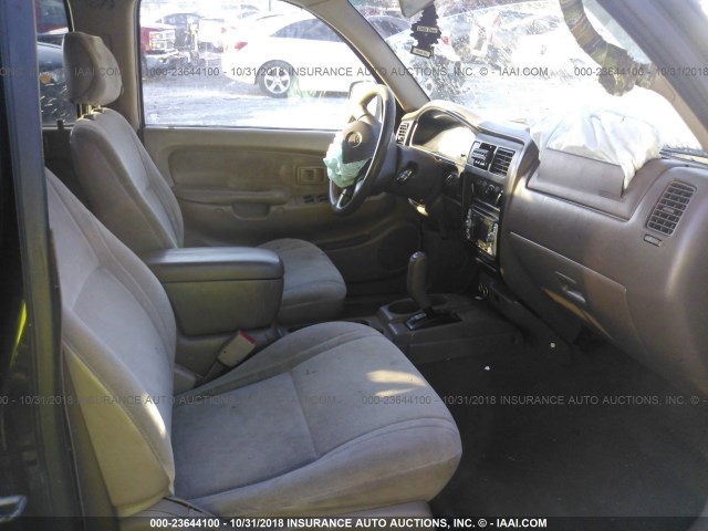 5TEGM92N91Z739904 - 2001 TOYOTA TACOMA DOUBLE CAB PRERUNNER BLACK photo 5