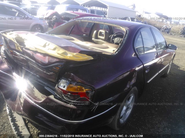 1G2HX54K5Y4216328 - 2000 PONTIAC BONNEVILLE SE BURGUNDY photo 4