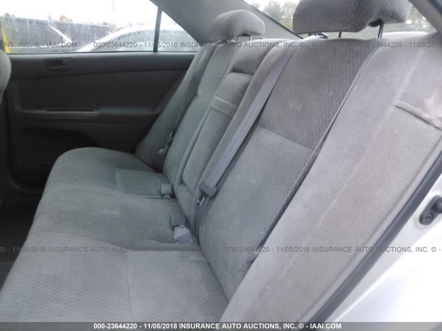 4T1BE32K63U121666 - 2003 TOYOTA CAMRY LE/XLE/SE Gümüş foto 8