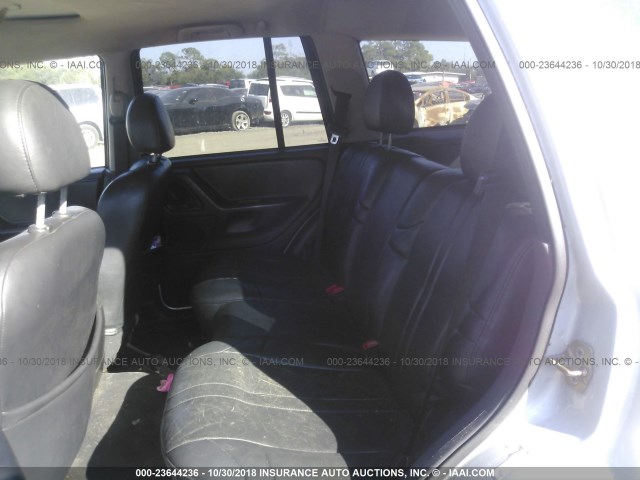 1J4GW48N34C346496 - 2004 JEEP GRAND CHEROKEE LAREDO/COLUMBIA/FREEDOM SILVER photo 8