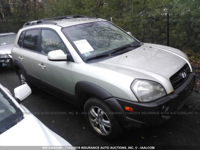 KM8JN12D16U431214 - 2006 HYUNDAI TUCSON GLS/LIMITED 青色 照片 1