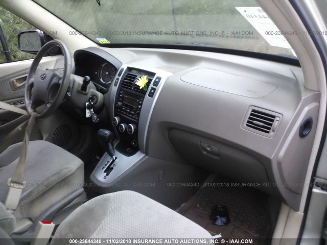 KM8JN12D16U431214 - 2006 HYUNDAI TUCSON GLS/LIMITED 青色 照片 5