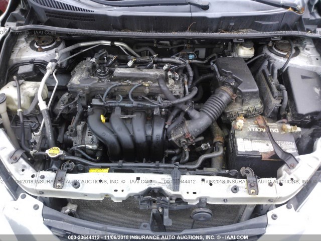 2T1KU40E39C077187 - 2009 TOYOTA COROLLA MATRIX  SILVER photo 10