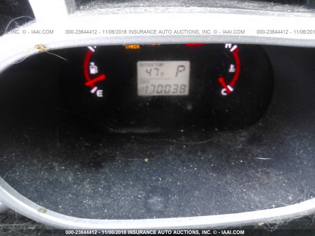 2T1KU40E39C077187 - 2009 TOYOTA COROLLA MATRIX  SILVER photo 7