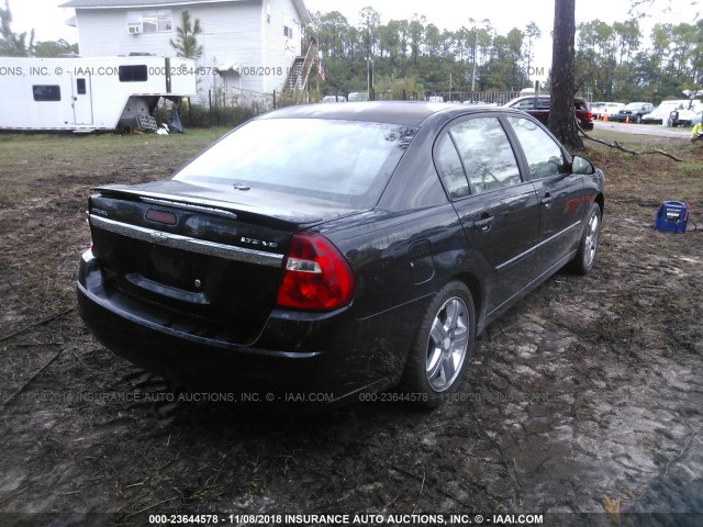 1G1ZU53816F296820 - 2006 CHEVROLET MALIBU LTZ 黑色 照片 4
