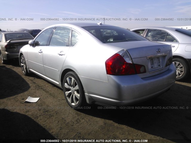 JNKAY01F06M258616 - 2006 INFINITI M35 SPORT SILVER photo 3