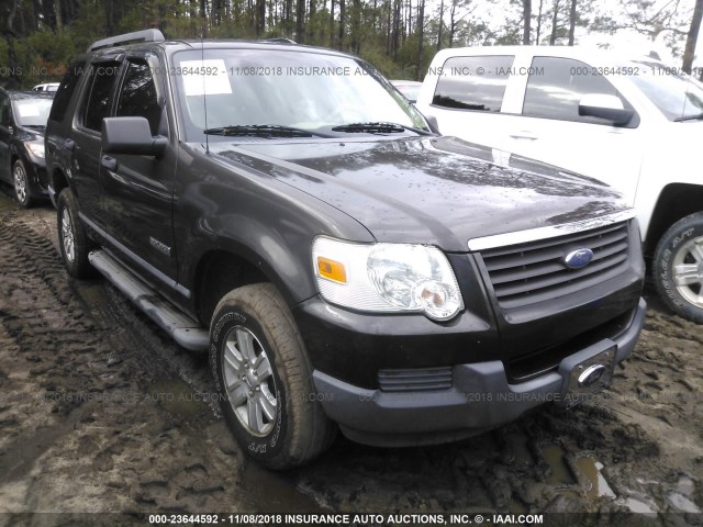 1FMEU62E06ZA28595 - 2006 FORD EXPLORER XLS BROWN photo 1