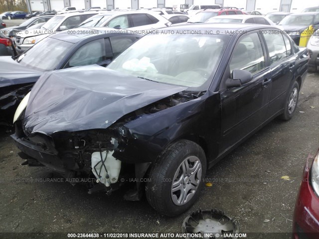 1G1ZS51FX6F130433 - 2006 CHEVROLET MALIBU LS 蓝色 照片 2