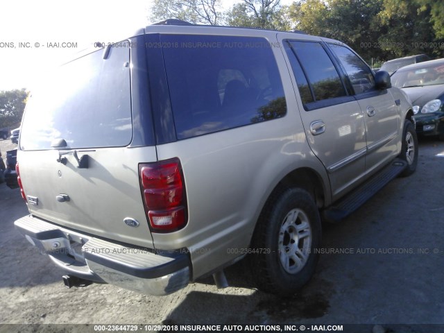 1FMRU156XYLC33744 - 2000 FORD EXPEDITION XLT GOLD photo 4