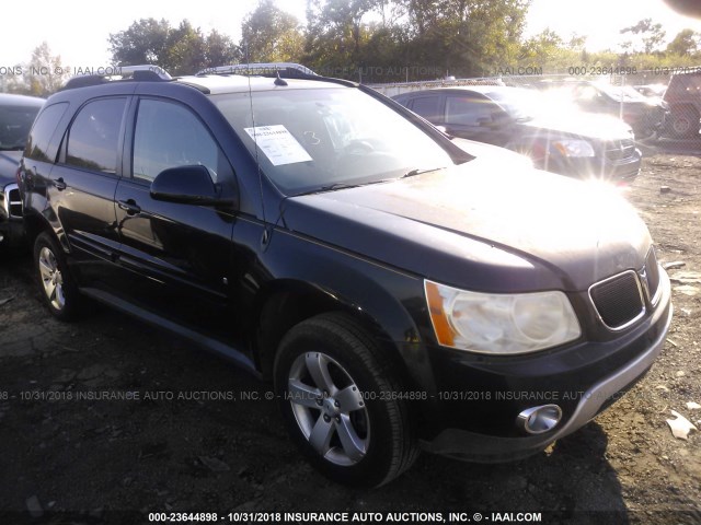 2CKDL73F666048449 - 2006 PONTIAC TORRENT BLACK photo 1