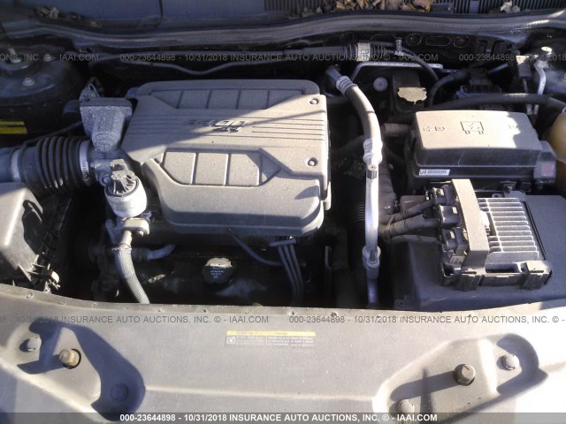 2CKDL73F666048449 - 2006 PONTIAC TORRENT BLACK photo 10