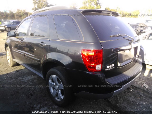 2CKDL73F666048449 - 2006 PONTIAC TORRENT BLACK photo 3