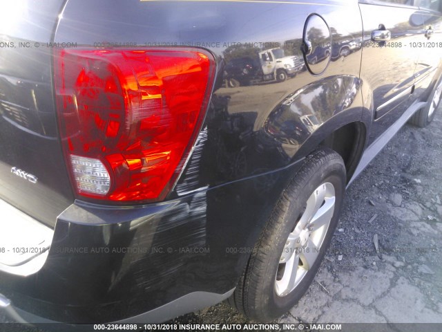 2CKDL73F666048449 - 2006 PONTIAC TORRENT BLACK photo 6