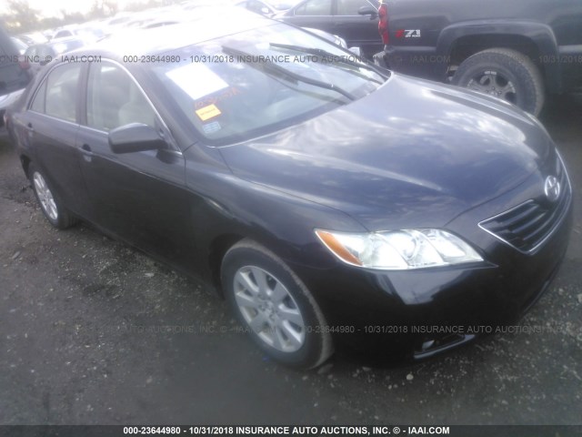 4T1BE46K57U608301 - 2007 TOYOTA CAMRY NEW GENERAT CE/LE/XLE/SE BLACK photo 1