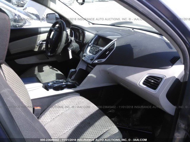 2GKALMEK2E6267236 - 2014 GMC TERRAIN SLE GRAY photo 5