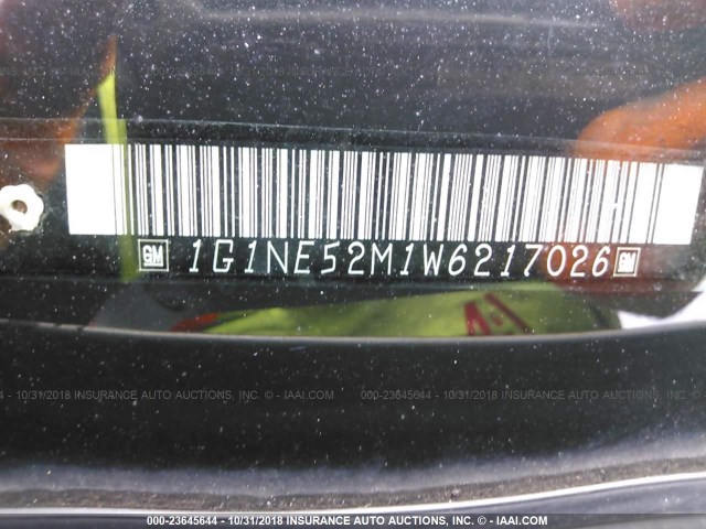 1G1NE52M1W6217026 - 1998 CHEVROLET MALIBU LS Qəhvəyi foto 9