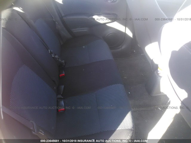 3N1CE2CP9GL391510 - 2016 NISSAN VERSA NOTE S/S PLUS/SV/SL/SR RED photo 8