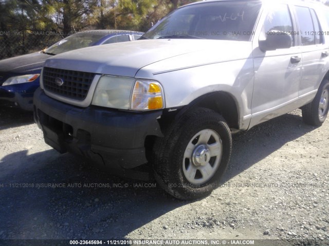 1FMZU62K23UA52753 - 2003 FORD EXPLORER XLS/XLS SPORT SILVER photo 6